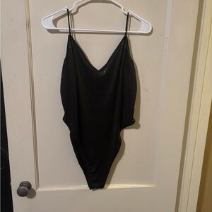 SHEIN Classic Black Bodysuit